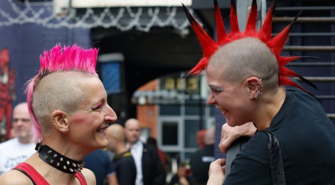 Deux punks à crête